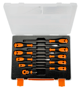 Bahco 10 Pcs Screwdriver Set In Plastic Case 605-10-Pc-Au