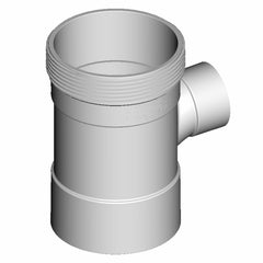 DWV Reducing 90 Degree Junction