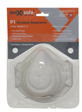 Maxisafe P1 Respirator Dust Mask (3 Pack)