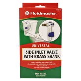 Fluidmaster Side Entry Valve 12mm Brass Thread