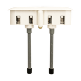 Fluidmaster Dual Flush Button Option Elongated 124mm x 30mm