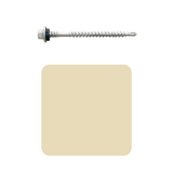 Roofing Screw Timber/Metal M6# 50mm Colorbond (100 Pack)