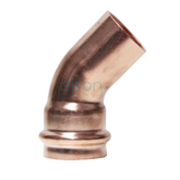 Copper Press Elbow 45 Degree MF