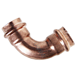 Copper Press High Temperature Elbow