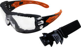 Maxisafe Evolve Safety Glasses with Gasket and Headband