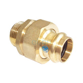 Copper Press Male Union Swivel