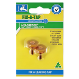 Fixatap Delaware 13mm Tap Valve (2 Pack)