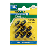 Fixatap Nylon 12mm Tap Valve (8 Pack) 208118