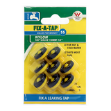 Fixatap Nylon 12mm Tap Valve (8 Pack) 208118