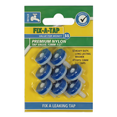 Fixatap Nylon 13mm Tap Valve (8 Pack)