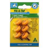 Fixatap Soft Turn 12mm Tap Valve (6 Pack)
