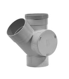 DWV 45 Degree Access Junction 100mm