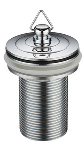 Plug And Waste 40mm Deluxe Chrome Plug - No Overflow