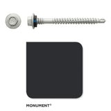 Roofing Screw Timber/Metal M6# 65mm Colorbond (100 Pack)