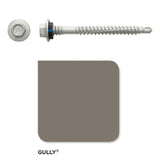 Roofing Screw Timber/Metal M6# 65mm Colorbond (100 Pack)