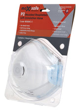 Maxisafe P2 Respirator Mask With Valve (3 Pack)