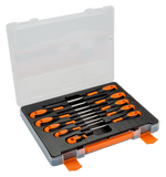 Bahco 10 Pcs Screwdriver Set In Plastic Case 605-10-Pc-Au