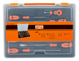 Bahco 10 Pcs Screwdriver Set In Plastic Case 605-10-Pc-Au