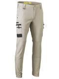 Bisley Flex & Move Stretch Cargo Cuff Pant Stone