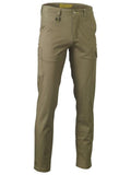 Bisley Stretch Cotton Drill Cargo Pant Khaki