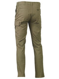 Bisley Stretch Cotton Drill Cargo Pant Khaki