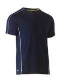Bisley Cool Mesh Polo Reflective Piping Navy