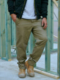 Bisley Stretch Cotton Drill Cargo Pant Khaki