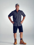 Bisley X Airflow Ripstop Ls Shirt Charcoal