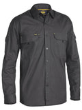Bisley X Airflow Ripstop Ls Shirt Charcoal