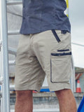 Bisley Flex&Move Stretch Zip Cargo 10 Short Stone