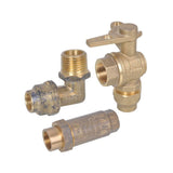 Lever Ball Valve MF Water/Gas 50mm