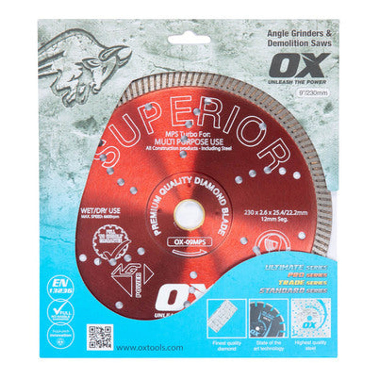 Ox Pro Turbo Diamond Blade