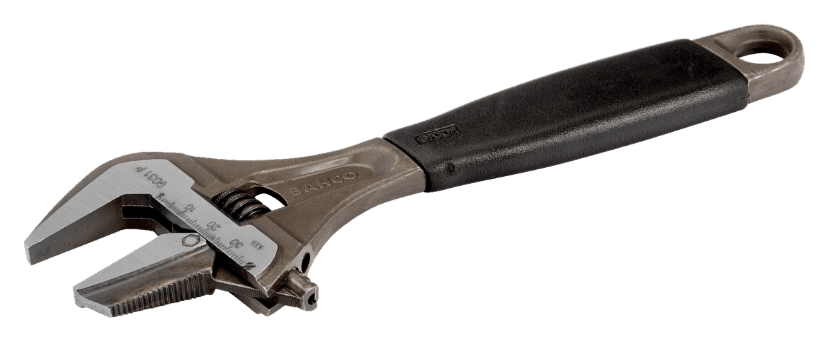 Bahco 8' Adjustable Wrench 9031-T Thin Jaw Opening