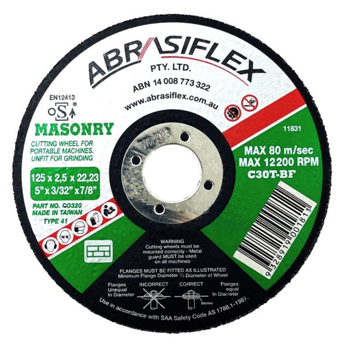 Cut Off Wheel Masonry