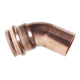 Copper Press Elbow 45 Degree MF
