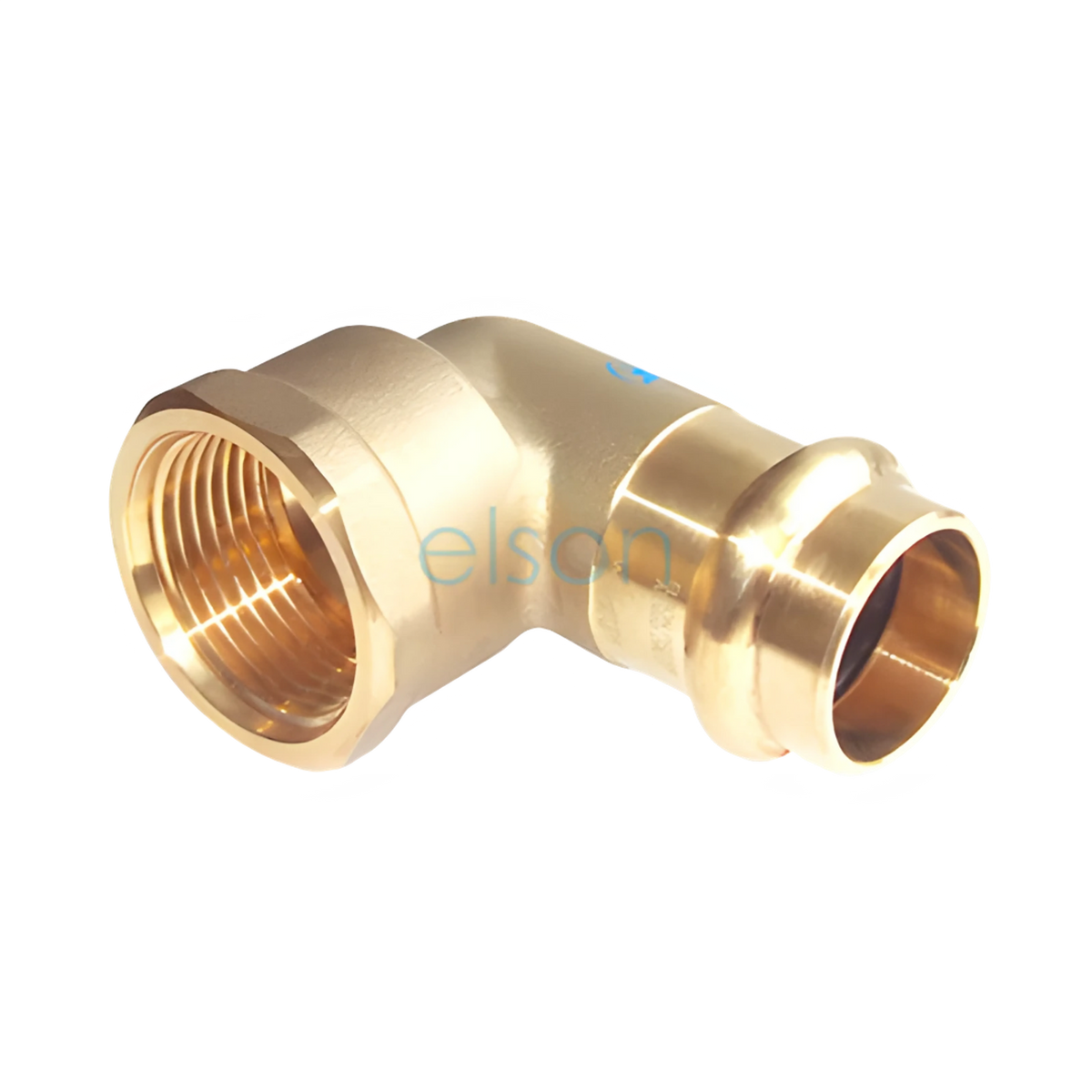 Copper Press Female Elbow