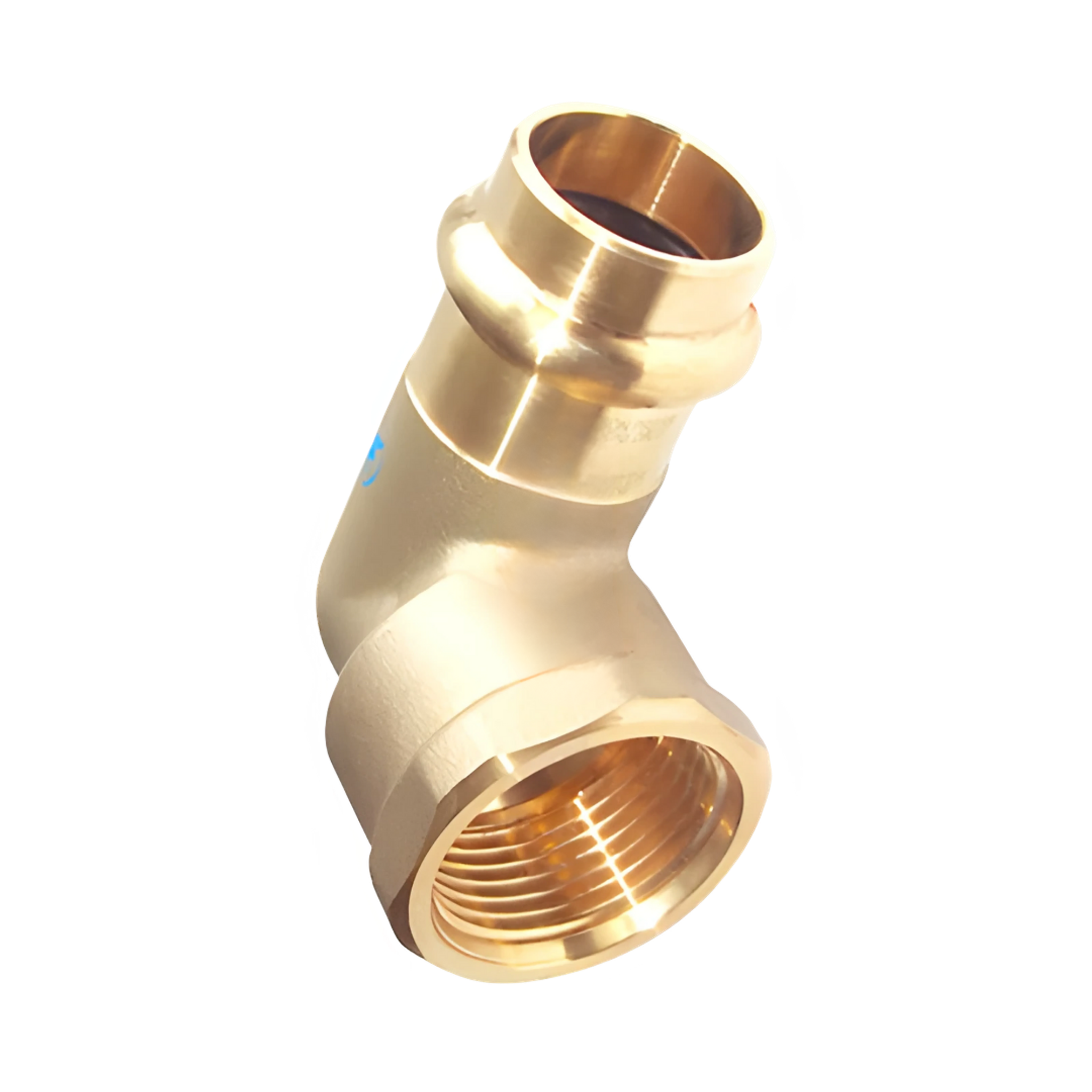 Copper Press Female Elbow