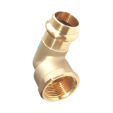 Copper Press Female Elbow