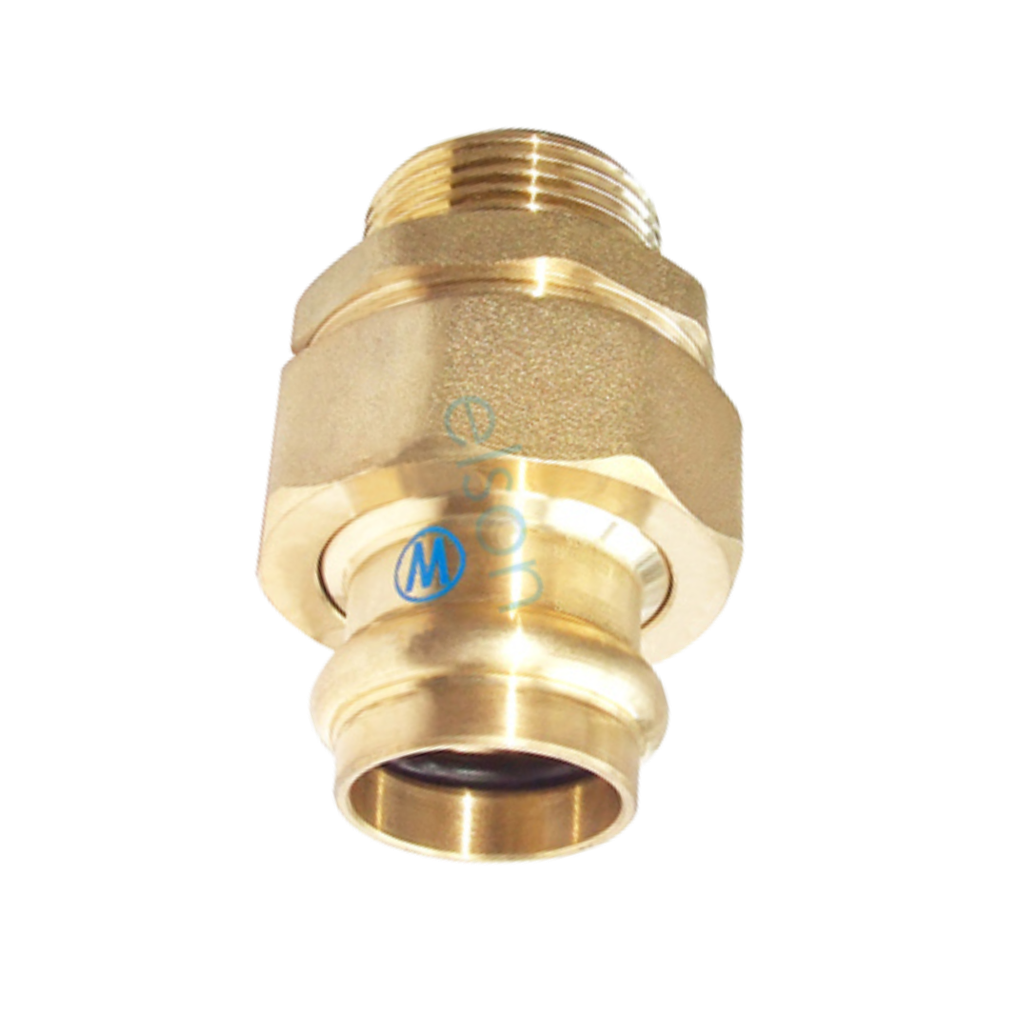Copper Press Male Union Swivel