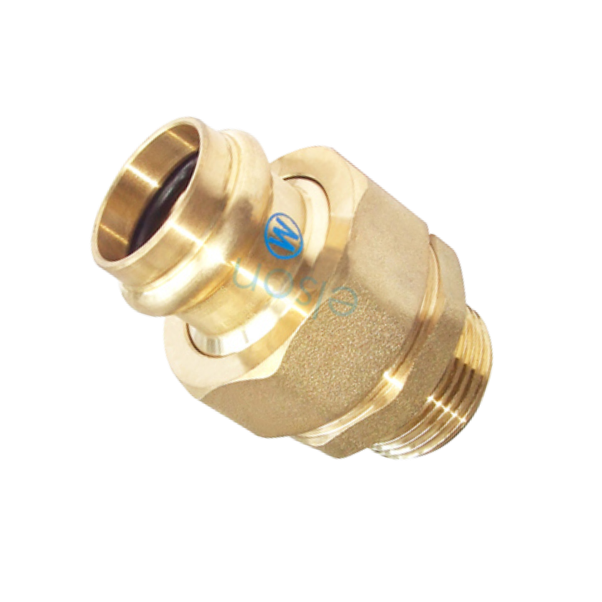 Copper Press Male Union Swivel