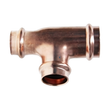 Copper Press Reducing Tee