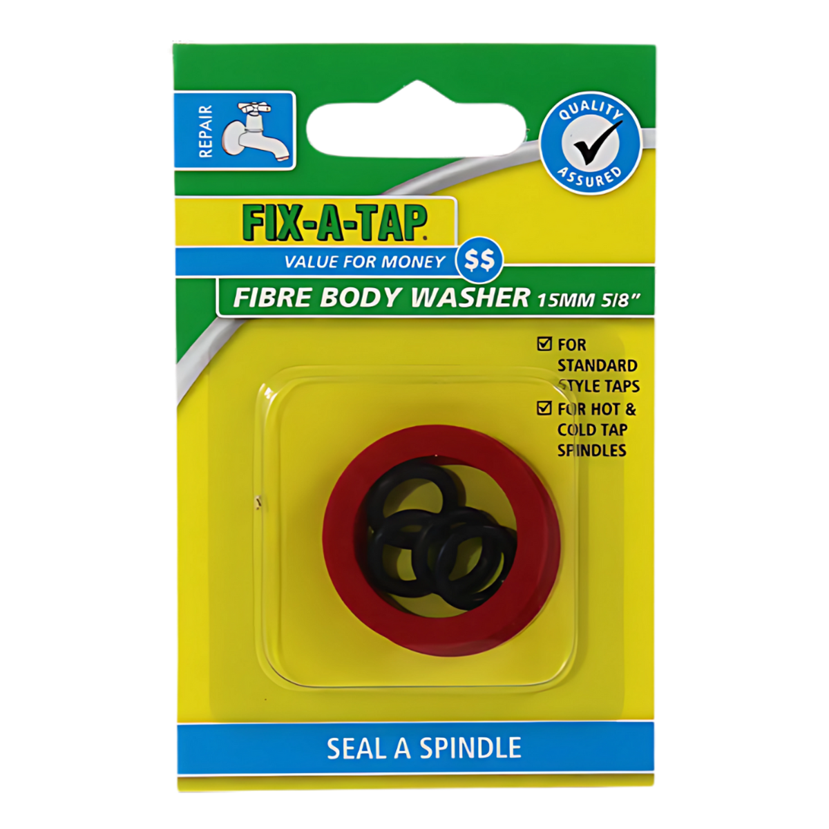 Fixatap 15mm Fibre Body Washers