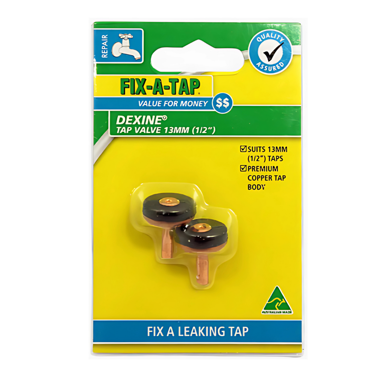 Fixatap Dexine 12mm Tap Valve 204127