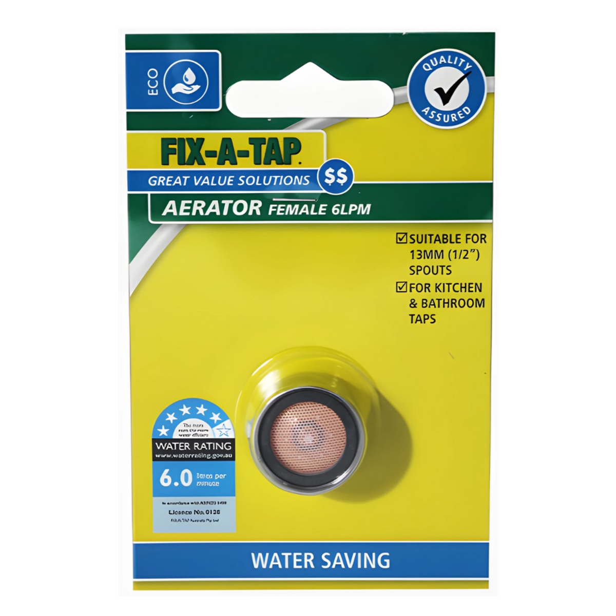 Fixatap Female Fitting Aerator Chrome