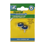 Fixatap Nylon 13mm Tap Valve (2 Pack)