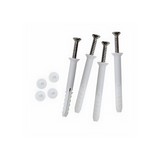 Fixatap Pan Screw and Plug S/Steel for Concrete Floor (4 Pack)