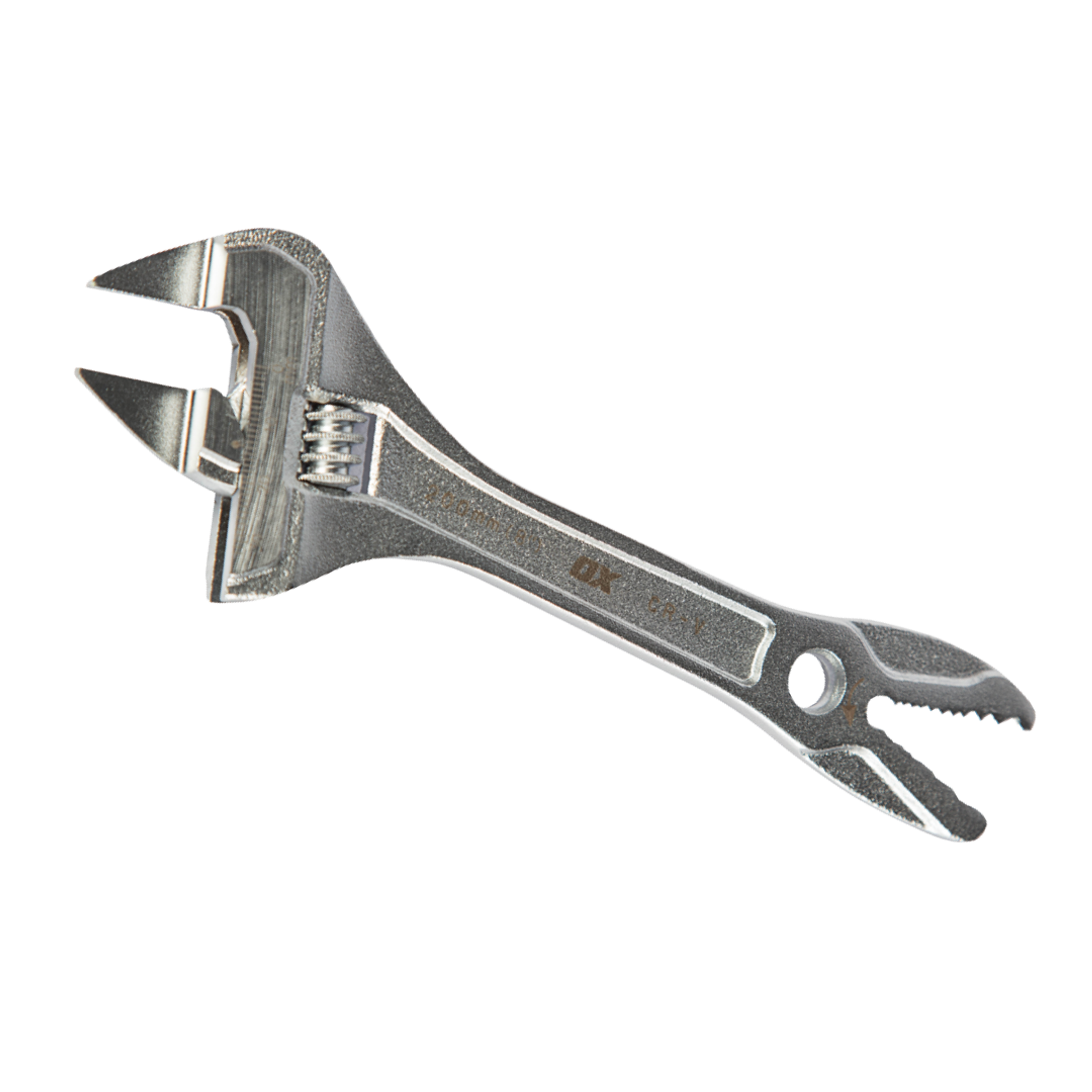Ox Pro Slim Jaw Adjustable Wrench 200mm