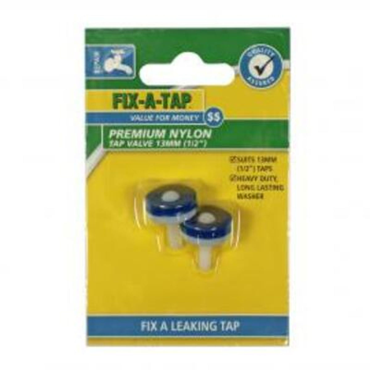 Fixatap Nylon 13mm Tap Valve (2 Pack) 222091