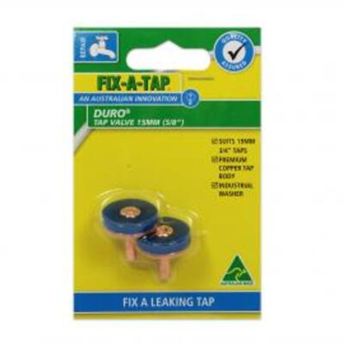 Fixatap Duro 12mm Tap Valve (2 Pack) 205155