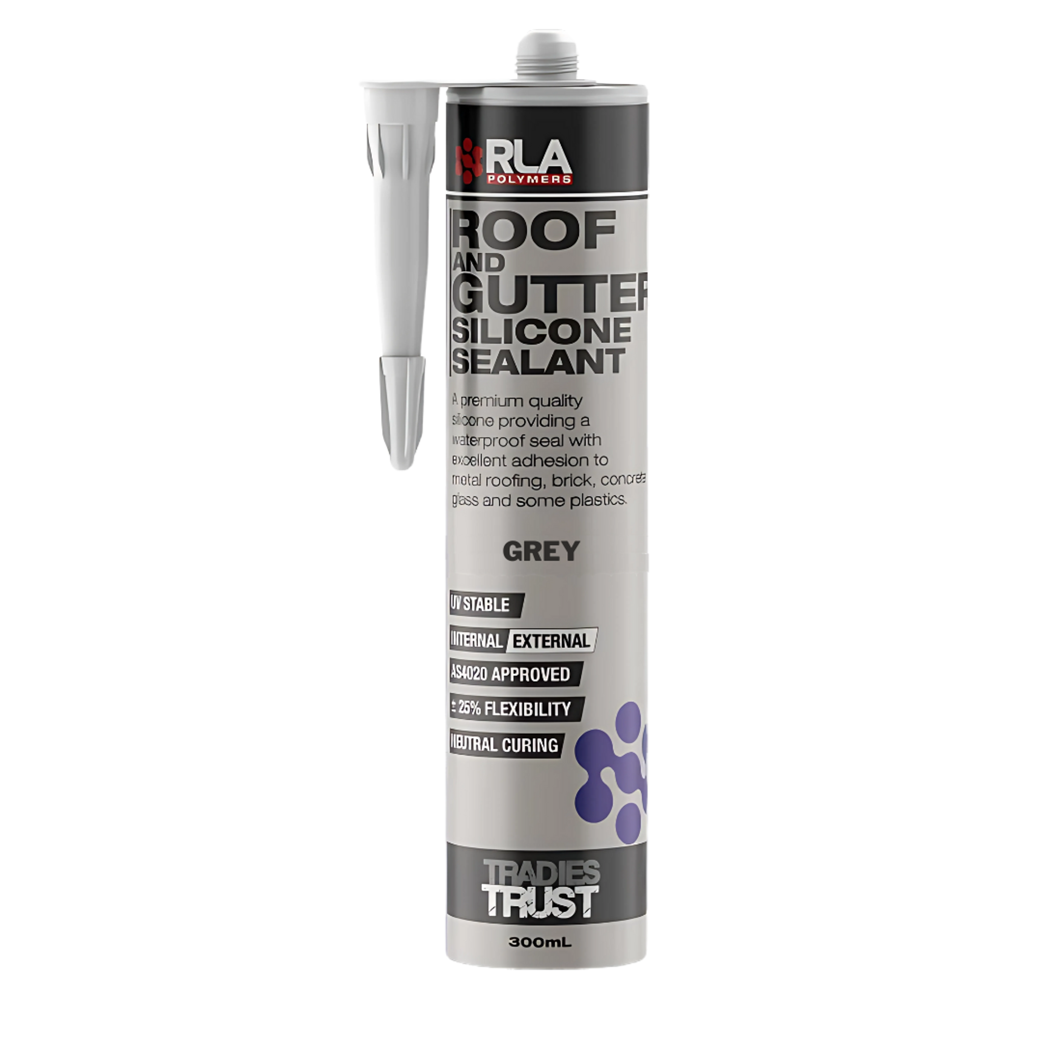 Roof & Gutter Silicone 300g